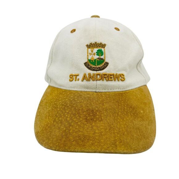 St. Andrew’s Old Course Hat Suede Brim Cap - Picture 1 of 3